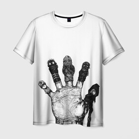 Мужская футболка 3D с принтом Dorohedoro в Тюмени, 100% полиэфир | прямой крой, круглый вырез горловины, длина до линии бедер | dorohedoro | kaiman | дорохэдоро | манга