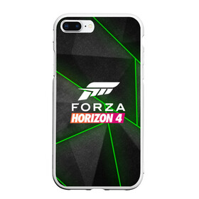 Чехол для iPhone 7Plus/8 Plus матовый с принтом Forza Horizon 4 Hi-tech в Тюмени, Силикон | Область печати: задняя сторона чехла, без боковых панелей | 4 | forza | gamer | games | horizon | racing | ultimate | гонки | форза