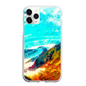 Чехол для iPhone 11 Pro матовый с принтом Японские горы в Тюмени, Силикон |  | art | japan | summer | азия | акварель | восток | восход | горы | деревья | искусство | картина | краски | красочный | лес | летние | лето | мазки | небесный | облака | пейзаж | природа | разноцветные | рассвет