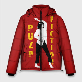 Мужская зимняя куртка 3D с принтом Pulp Fiction в Тюмени, верх — 100% полиэстер; подкладка — 100% полиэстер; утеплитель — 100% полиэстер | длина ниже бедра, свободный силуэт Оверсайз. Есть воротник-стойка, отстегивающийся капюшон и ветрозащитная планка. 

Боковые карманы с листочкой на кнопках и внутренний карман на молнии. | актеры | бандиты | боевик | бульварное | винсент | герои | девяностые | джулс | знаменитости | кинофильм | комедия | криминал | криминальное | лихие | логотип | миа | персонажи | преступники | ретро