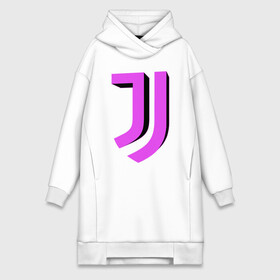 Платье-худи хлопок с принтом Juventus | 3D Logo Fuchsia (2021) в Тюмени,  |  | 0x000000123 | juve | juventus | ronaldo | юве | ювентус