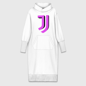 Платье удлиненное хлопок с принтом Juventus | 3D Logo Fuchsia (2021) в Тюмени,  |  | 0x000000123 | juve | juventus | ronaldo | юве | ювентус