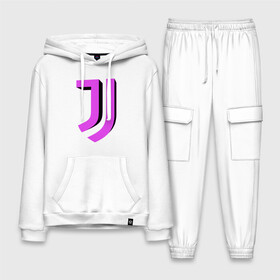 Мужской костюм хлопок с толстовкой с принтом Juventus | 3D Logo Fuchsia (2021) в Тюмени,  |  | 0x000000123 | juve | juventus | ronaldo | юве | ювентус