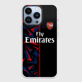 Чехол для iPhone 13 Pro с принтом ARSENAL UNIFORM 2020 в Тюмени,  |  | arsenal | arsenal uniform | aubameyang | champions league | england | fc | football club | sport | англия | арсенал | лига чемпионов | лондон | обамеянг | премьер лига | спортивные | униформа | фирменые цвета | фк | футбольный клуб