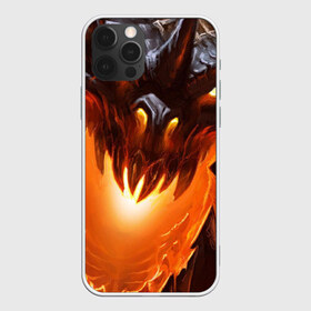 Чехол для iPhone 12 Pro Max с принтом Дракон Лавы в Тюмени, Силикон |  | Тематика изображения на принте: drag | dragon | арт | динамическое | динозавр | дракон | красивое | фантастика