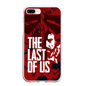 Чехол для iPhone 7Plus/8 Plus матовый с принтом THE LAST OF US в Тюмени, Силикон | Область печати: задняя сторона чехла, без боковых панелей | abstract | cicadas | fireflies | naughty dog | the last of us | the last of us part 2 | абстракция | джоэл | надпись | последние из нас | цикады | элли