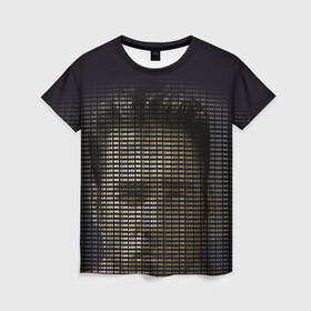 Женская футболка 3D с принтом As We Can Aniki (color) в Тюмени, 100% полиэфир ( синтетическое хлопкоподобное полотно) | прямой крой, круглый вырез горловины, длина до линии бедер | aniki | billy herrington | gachi | gachimuchi | аники | гачи | гачибасс | гачимучи