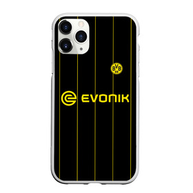 Чехол для iPhone 11 Pro матовый с принтом BORUSSIA DORTMUND в Тюмени, Силикон |  | Тематика изображения на принте: 09 | borussia | borussia dortmund | bvb | bvb 09 | dortmund | fc | football club | sport | боруссия | дортмунд | спортивные | униформа | фирменые цвета | фк | футбольный клуб