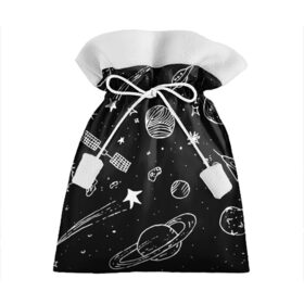 Подарочный 3D мешок с принтом Cosmos в Тюмени, 100% полиэстер | Размер: 29*39 см | comet | cosmos | moon | planet | satellite | saturn | space | star | weightlessness | звезда | комета | космос | луна | невесомость | планета | сатурн | спутник