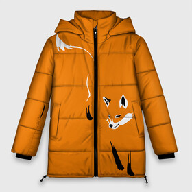 Женская зимняя куртка 3D с принтом ЛИСА в Тюмени, верх — 100% полиэстер; подкладка — 100% полиэстер; утеплитель — 100% полиэстер | длина ниже бедра, силуэт Оверсайз. Есть воротник-стойка, отстегивающийся капюшон и ветрозащитная планка. 

Боковые карманы с листочкой на кнопках и внутренний карман на молнии | fox | лиса