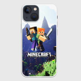 Чехол для iPhone 13 mini с принтом MINECRAFT   МАЙНКРАФТ в Тюмени,  |  | craft | creeper | dungeon | dungeons | earth | game | logo | mine | minecraft | minecraft dungeons | mobile | online | дунгеонс | земля | зомби | игра | крипер | лого | майкрафт | майнкрафт | онлайн | подземелье