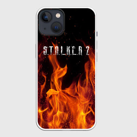 Чехол для iPhone 13 с принтом СТАЛКЕР 2 в Тюмени,  |  | 35mm | s.t.a.l.k.e.r | snork | stalker | игра | мутант | пейзаж | припять | радиация | сталкер | сталкер 2 | сталкер2 | чернобыль