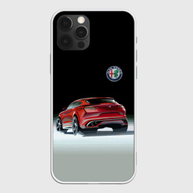 Чехол для iPhone 12 Pro с принтом Alfa Romeo в Тюмени, силикон | область печати: задняя сторона чехла, без боковых панелей | Тематика изображения на принте: alfa romeo | car | italy | motorsport | prestige | автоспорт | альфа ромео | италия | престиж