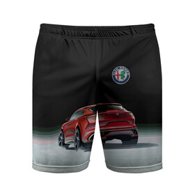 Мужские шорты спортивные с принтом Alfa Romeo в Тюмени,  |  | Тематика изображения на принте: alfa romeo | car | italy | motorsport | prestige | автоспорт | альфа ромео | италия | престиж