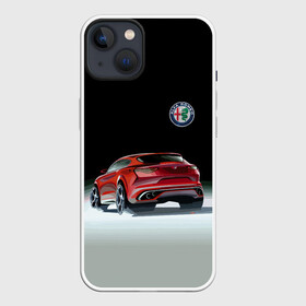 Чехол для iPhone 13 с принтом Alfa Romeo в Тюмени,  |  | Тематика изображения на принте: alfa romeo | car | italy | motorsport | prestige | автоспорт | альфа ромео | италия | престиж