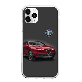 Чехол для iPhone 11 Pro Max матовый с принтом Alfa Romeo в Тюмени, Силикон |  | Тематика изображения на принте: alfa romeo | car | italy | prestige | автомобиль | альфа ромео | италия | престиж