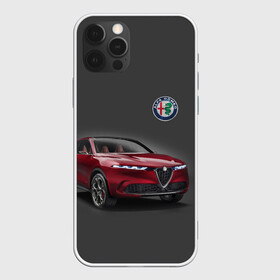 Чехол для iPhone 12 Pro с принтом Alfa Romeo в Тюмени, силикон | область печати: задняя сторона чехла, без боковых панелей | Тематика изображения на принте: alfa romeo | car | italy | prestige | автомобиль | альфа ромео | италия | престиж