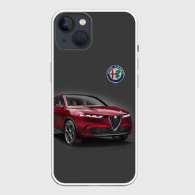 Чехол для iPhone 13 с принтом Alfa Romeo в Тюмени,  |  | Тематика изображения на принте: alfa romeo | car | italy | prestige | автомобиль | альфа ромео | италия | престиж