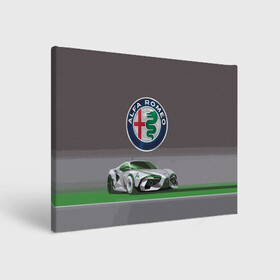 Холст прямоугольный с принтом Alfa Romeo motorsport в Тюмени, 100% ПВХ |  | Тематика изображения на принте: alfa romeo | car | italy | motorsport | prestige | автоспорт | альфа ромео | италия | престиж