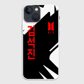 Чехол для iPhone 13 mini с принтом BTS в Тюмени,  |  | bangtan | bighit | boy | fake love | j hope | jimin | jin | jungkook | korea | kpop | live | luv | mic drop | rm | suga | v | with | бтс | кей | поп