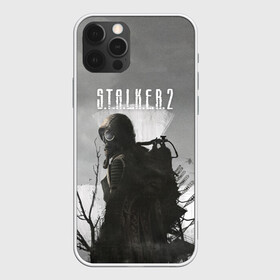 Чехол для iPhone 12 Pro с принтом STALKER 2 в Тюмени, силикон | область печати: задняя сторона чехла, без боковых панелей | chernobyl | post apocalypse | pripyat | shooter | stalker | survival | zone | авария | мутанты | постапокалипсис | припять | сталкер | чернобыль | шутер