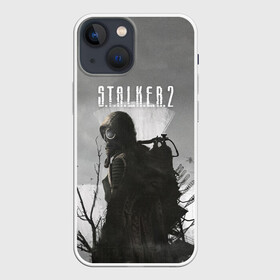 Чехол для iPhone 13 mini с принтом STALKER 2 в Тюмени,  |  | chernobyl | post apocalypse | pripyat | shooter | stalker | survival | zone | авария | мутанты | постапокалипсис | припять | сталкер | чернобыль | шутер