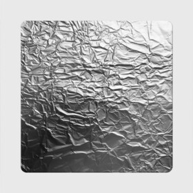 Магнит виниловый Квадрат с принтом Фольга в Тюмени, полимерный материал с магнитным слоем | размер 9*9 см, закругленные углы | Тематика изображения на принте: защита от вышек | фольга