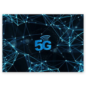 Поздравительная открытка с принтом 5G Network в Тюмени, 100% бумага | плотность бумаги 280 г/м2, матовая, на обратной стороне линовка и место для марки
 | 4g | 5g | 5g картинки | 5g мемы | 5g рисунок | internet | network | print | speed | плакат | пнг | постер | против 5g