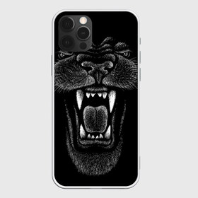 Чехол для iPhone 12 Pro Max с принтом Черная пантера в Тюмени, Силикон |  | big | black | cat | danger | jungle | king | leopard | panter | panther | picture | большая | большой | джунглей | джунгли | зубы | король | кот | кошка | леопард | мелками | опасная | опасный | охотник | пантера | пасть | рисунок | хищник | 