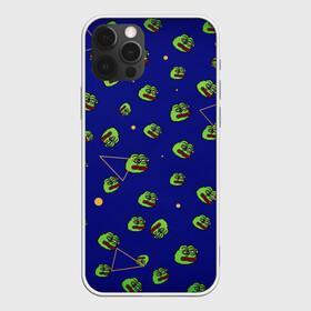 Чехол для iPhone 12 Pro с принтом Лягушка Пепе в Тюмени, силикон | область печати: задняя сторона чехла, без боковых панелей | mem | pepe | грустная лягушка | грусть | лягушонок | мем | пепе | персонаж | прикол