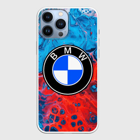 Чехол для iPhone 13 Pro Max с принтом BMW в Тюмени,  |  | bmw | автомобиль | беха | бмв | брызги | дава | логотип | машина | серега | цветные брызги | черный бумер