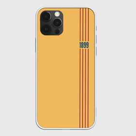 Чехол для iPhone 12 Pro Max с принтом BARCELONA 1899 в Тюмени, Силикон |  | barcelona | champions | fc | fc barcelona 20 21 | fcb | football club | league | lionel | messi | spain | sport | барселона | испания | лига | лионель | месси | спортивные | униформа | фирменые цвета | фк | футбольный клуб | чемпионов