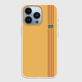 Чехол для iPhone 13 Pro с принтом BARCELONA 1899 в Тюмени,  |  | barcelona | champions | fc | fc barcelona 20 21 | fcb | football club | league | lionel | messi | spain | sport | барселона | испания | лига | лионель | месси | спортивные | униформа | фирменые цвета | фк | футбольный клуб | чемпионов