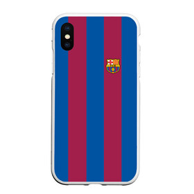 Чехол для iPhone XS Max матовый с принтом FC Barcelona 20 21 в Тюмени, Силикон | Область печати: задняя сторона чехла, без боковых панелей | Тематика изображения на принте: barcelona | champions | fc | fc barcelona 20 21 | fcb | football club | league | lionel | messi | spain | sport | барселона | испания | лига | лионель | месси | спортивные | униформа | фирменые цвета | фк | футбольный клуб | чемпионов