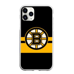 Чехол для iPhone 11 Pro матовый с принтом BOSTON BRUINS NHL в Тюмени, Силикон |  | black | boston | bruins | hockey | ice | logo | nhl | sport | usa | бостон | брюинз | логотип | нхл | спорт | хоккей