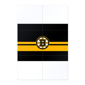 Магнитный плакат 2Х3 с принтом BOSTON BRUINS NHL в Тюмени, Полимерный материал с магнитным слоем | 6 деталей размером 9*9 см | Тематика изображения на принте: black | boston | bruins | hockey | ice | logo | nhl | sport | usa | бостон | брюинз | логотип | нхл | спорт | хоккей