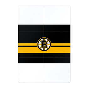 Магнитный плакат 2Х3 с принтом BOSTON BRUINS NHL в Тюмени, Полимерный материал с магнитным слоем | 6 деталей размером 9*9 см | black | boston | bruins | hockey | ice | logo | nhl | sport | usa | бостон | брюинз | логотип | нхл | спорт | хоккей