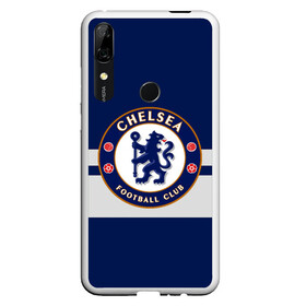 Чехол для Honor P Smart Z с принтом FC CHELSEA в Тюмени, Силикон | Область печати: задняя сторона чехла, без боковых панелей | Тематика изображения на принте: chelsea | england | football | london | sport | абрамович | логотип | лондон | спорт | футбол | челси