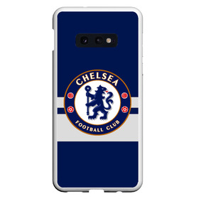 Чехол для Samsung S10E с принтом FC CHELSEA в Тюмени, Силикон | Область печати: задняя сторона чехла, без боковых панелей | chelsea | england | football | london | sport | абрамович | логотип | лондон | спорт | футбол | челси