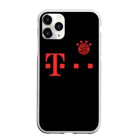 Чехол для iPhone 11 Pro Max матовый с принтом FC Bayern M?nchen 20/21 в Тюмени, Силикон |  | Тематика изображения на принте: 