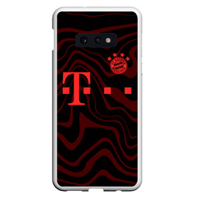 Чехол для Samsung S10E с принтом FC Bayern Munchen 20/21 в Тюмени, Силикон | Область печати: задняя сторона чехла, без боковых панелей | Тематика изображения на принте: bayern | bayern munchen | champions league | fc bayern munchen | germany | munchen | бавария | германия | левандовски | лига чемпионов | мюнхен | рибери | роббен