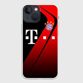 Чехол для iPhone 13 mini с принтом FC Bayern Munchen Форма в Тюмени,  |  | bayern | bayern munchen | champions league | fc bayern munchen | germany | munchen | бавария | германия | левандовски | лига чемпионов | мюнхен | рибери | роббен