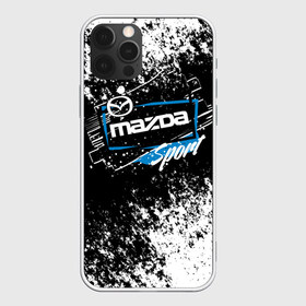 Чехол для iPhone 12 Pro Max с принтом MAZDA SPORT в Тюмени, Силикон |  | Тематика изображения на принте: auto | autosport | avto | car | mazda | race | road | sport | street racing | авто | автоспорт | гонки | дорога | мазда | марка | машина | спорт | тачка | трасса