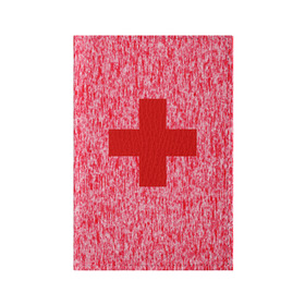 Обложка для паспорта матовая кожа с принтом Хирург в Тюмени, натуральная матовая кожа | размер 19,3 х 13,7 см; прозрачные пластиковые крепления | бактерии | болезнь | больница | брызги | вирус | врач | врачам | доктор | докторский | крест | крестик | кровавые | кровавый | кровь | медбрат | медик | медицина | медицинский | медсестра | палата