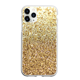 Чехол для iPhone 11 Pro матовый с принтом Блёстки в Тюмени, Силикон |  | блеск | блёстки | блестяшки | золото