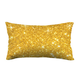 Подушка 3D антистресс с принтом Золотой блеск в Тюмени, наволочка — 100% полиэстер, наполнитель — вспененный полистирол | состоит из подушки и наволочки на молнии | блеск | золото | сияние | стразы