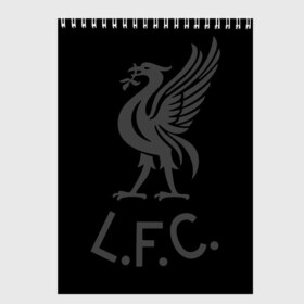 Скетчбук с принтом Liverpool FC в Тюмени, 100% бумага
 | 48 листов, плотность листов — 100 г/м2, плотность картонной обложки — 250 г/м2. Листы скреплены сверху удобной пружинной спиралью | football | liverpool fc | liverpool football club | soccer | uefa | англия | клуб | ливерпуль | лига | матч | мяч | спорт | уефа | футбол | хендерсон