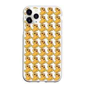 Чехол для iPhone 11 Pro матовый с принтом Утки в Тюмени, Силикон |  | игрушка | мистер утка | официальная уточка | резиновые уточки | утка | утка с бабочкой | утки | фон уток
