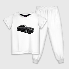 Детская пижама хлопок с принтом Mercedes C124 в Тюмени, 100% хлопок |  брюки и футболка прямого кроя, без карманов, на брюках мягкая резинка на поясе и по низу штанин
 | Тематика изображения на принте: 124 кузов | a124 | amg | benz | brabus | c124 | drawing | fan | legend | legendary | luxury | mercedes | owner | s124 | tuned | w124 | амг | бамбус | брабус | владелец | кузов | легенда | легендарный | люксовая | люксовый | машина | мерс | м