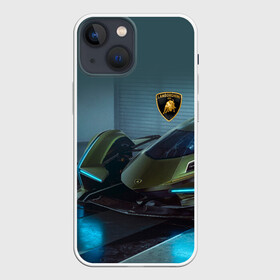 Чехол для iPhone 13 mini с принтом Lamborghini в Тюмени,  |  | bolide | car | italy | lamborghini | motorsport | power.prestige | автомобиль | автоспорт | болид | италия | ламборгини | мощь | престиж